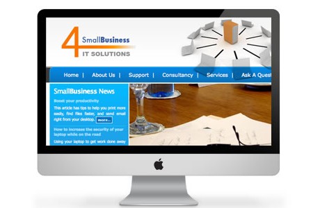 For Small Business IT Website